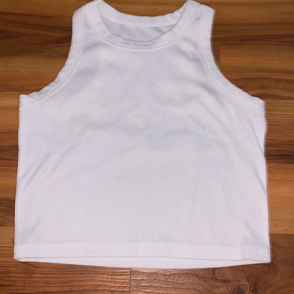 Cute white tank